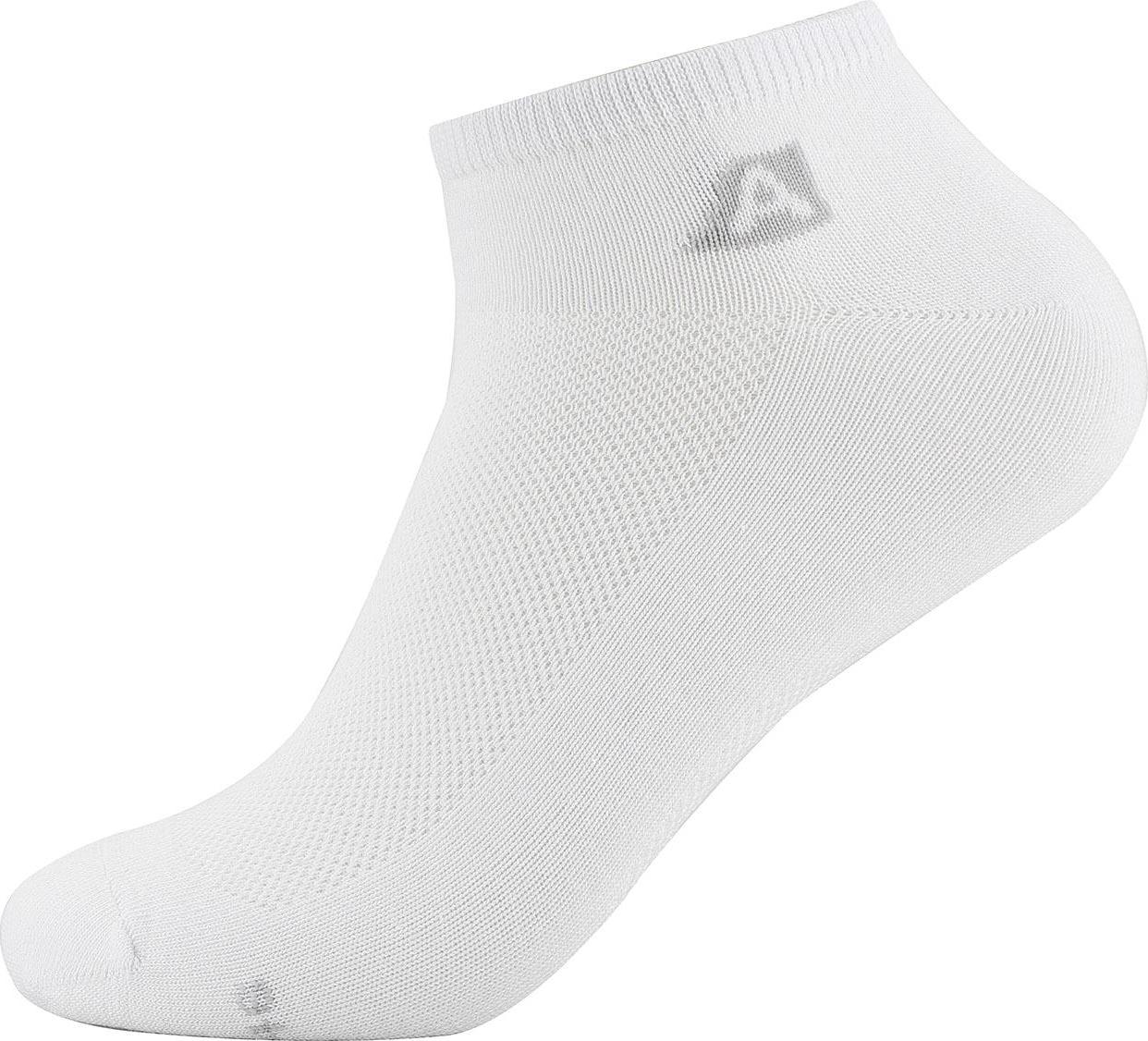 Unisex ponožky ALPINE PRO Red deer bílé Velikost: M
