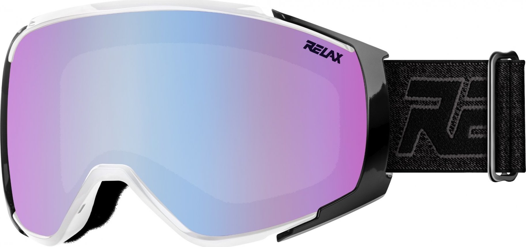 Lyžařské brýle RELAX Skyline bílá