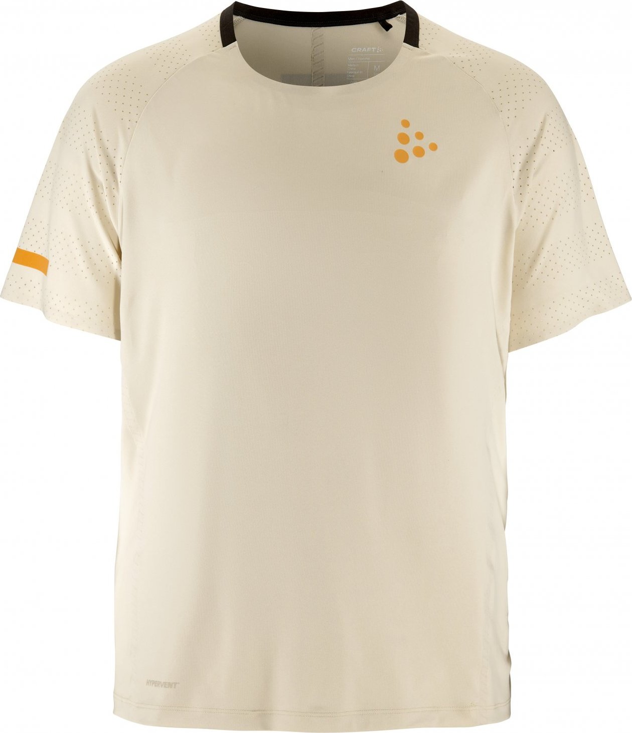 Pánské běžecké triko CRAFT PRO Hypervent 2 - hnědá Velikost: XL