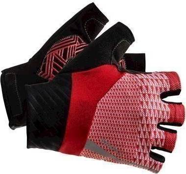 Cyklistické rukavice CRAFT Rouleur červené Velikost: XL