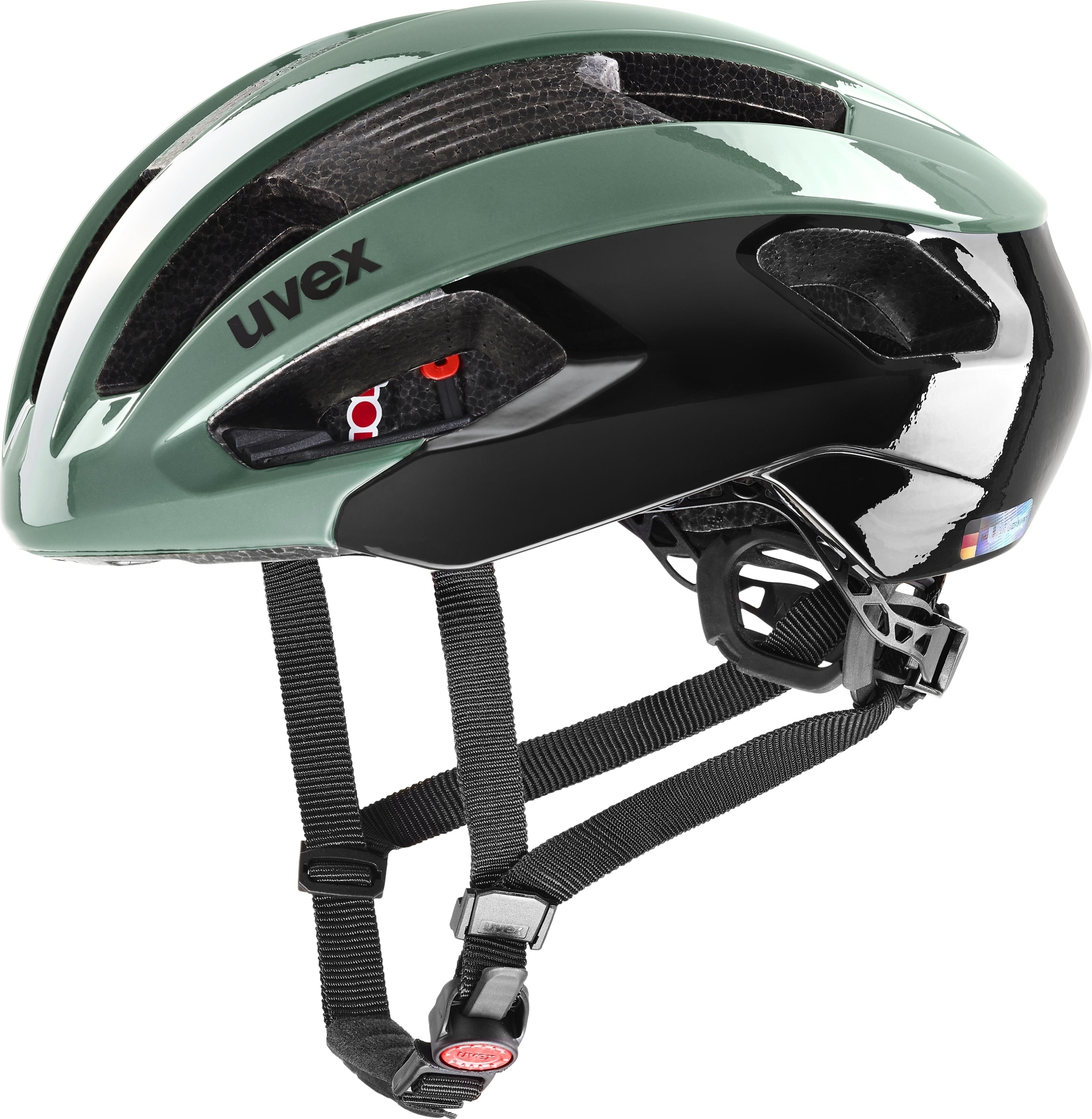 Cyklistická helma UVEX Rise zelená Velikost: 56-59