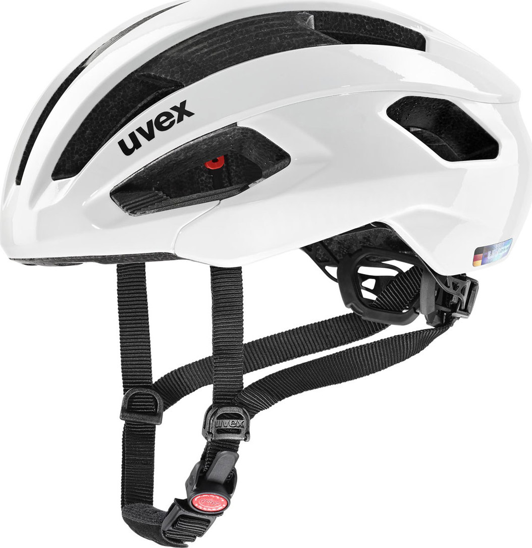 Cyklistická helma UVEX Rise bílá Velikost: 52-56