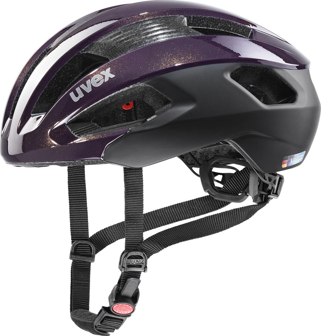 Cyklistická helma UVEX Rise CC černá Velikost: 56-60