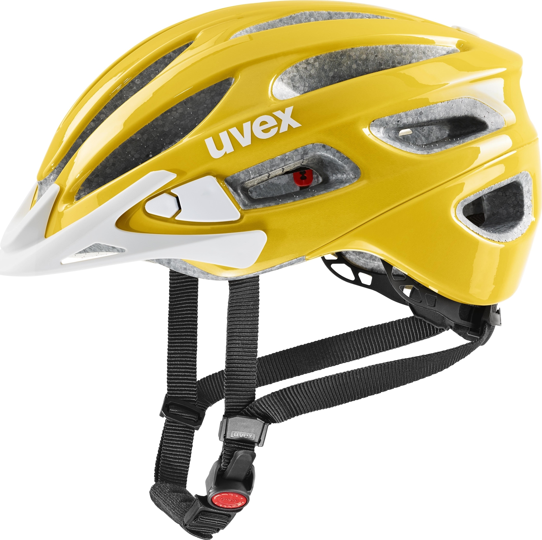 Cyklistická helma UVEX True žlutá Velikost: 55-58