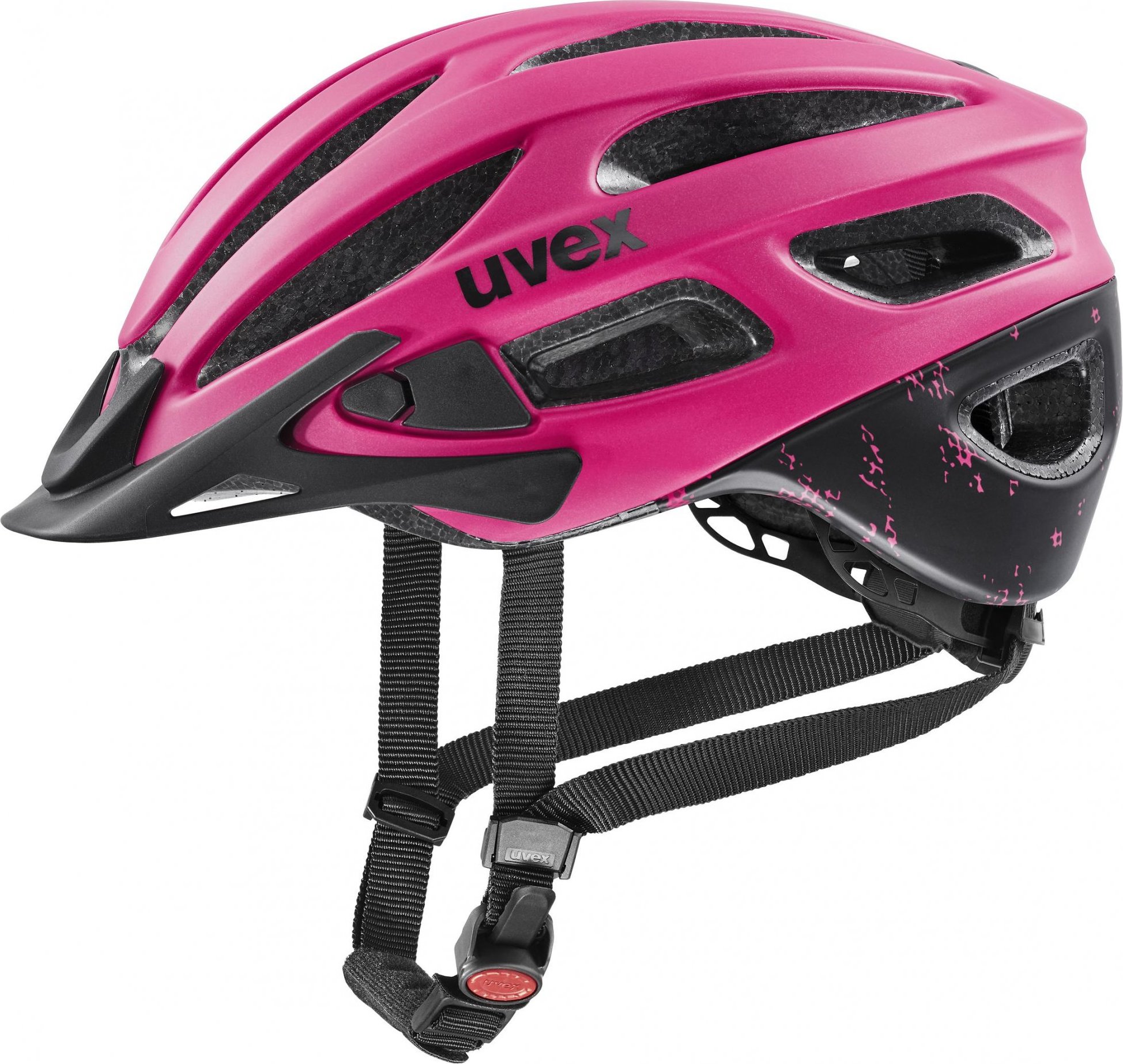 Cyklistická helma UVEX True CC růžová Velikost: 52-56