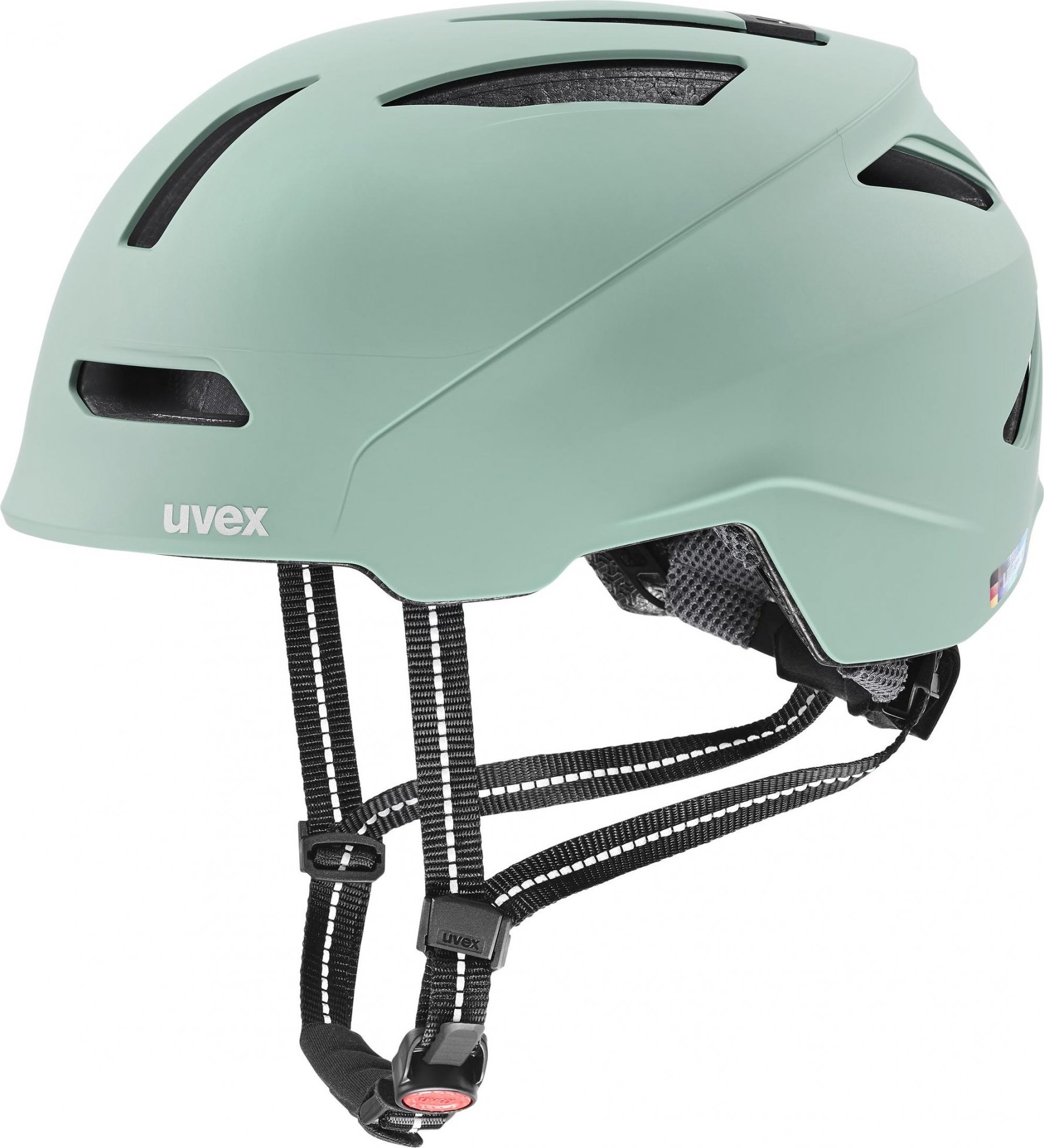 Cyklistická helma UVEX Urban Planet zelená Velikost: 54-58
