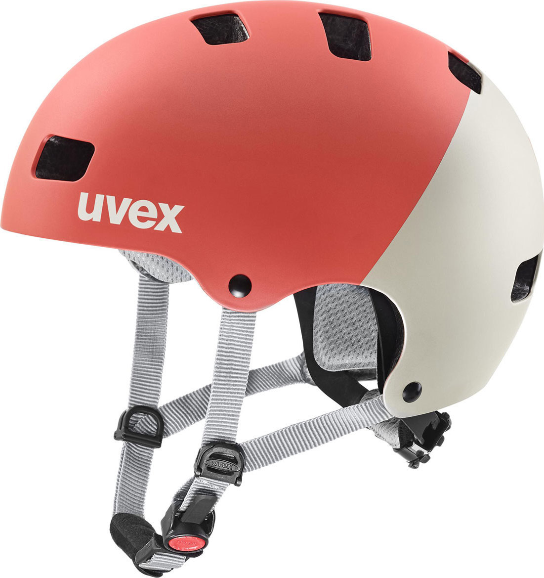 Dětská cyklistická helma UVEX Kid 3 CC oranžová Velikost: 55-58