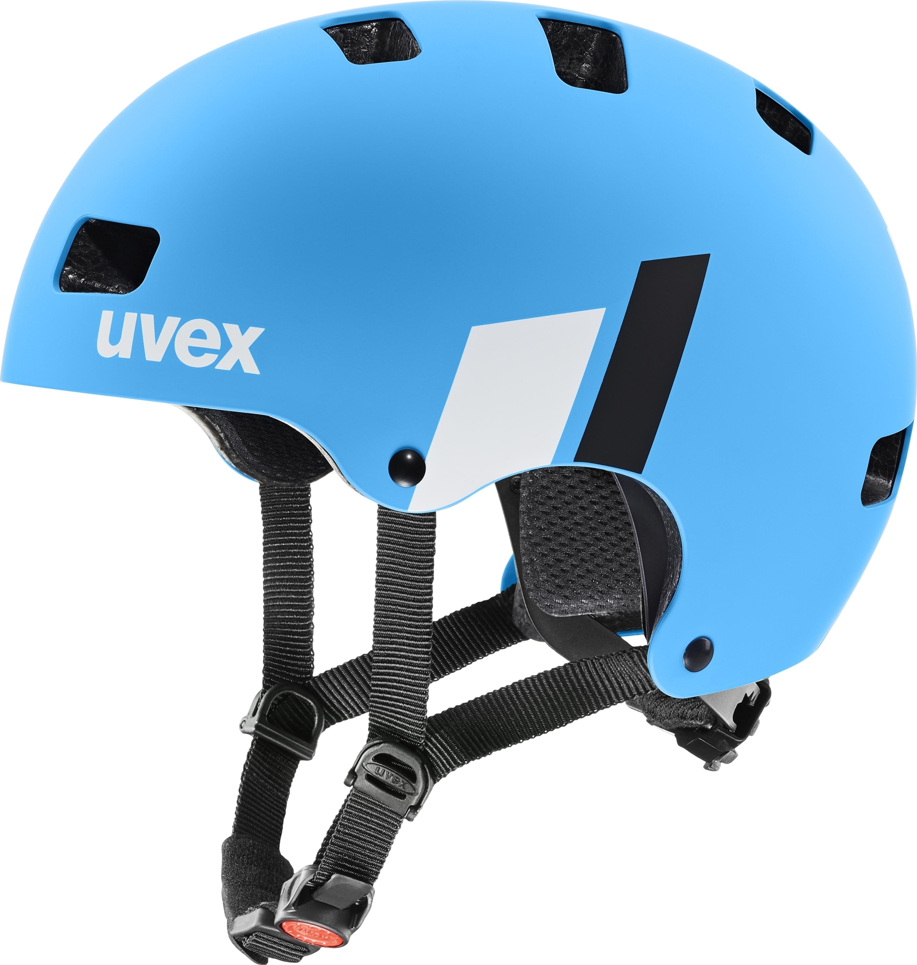 Dětská cyklistická helma UVEX Kid 3 CC modrá Velikost: 55-58