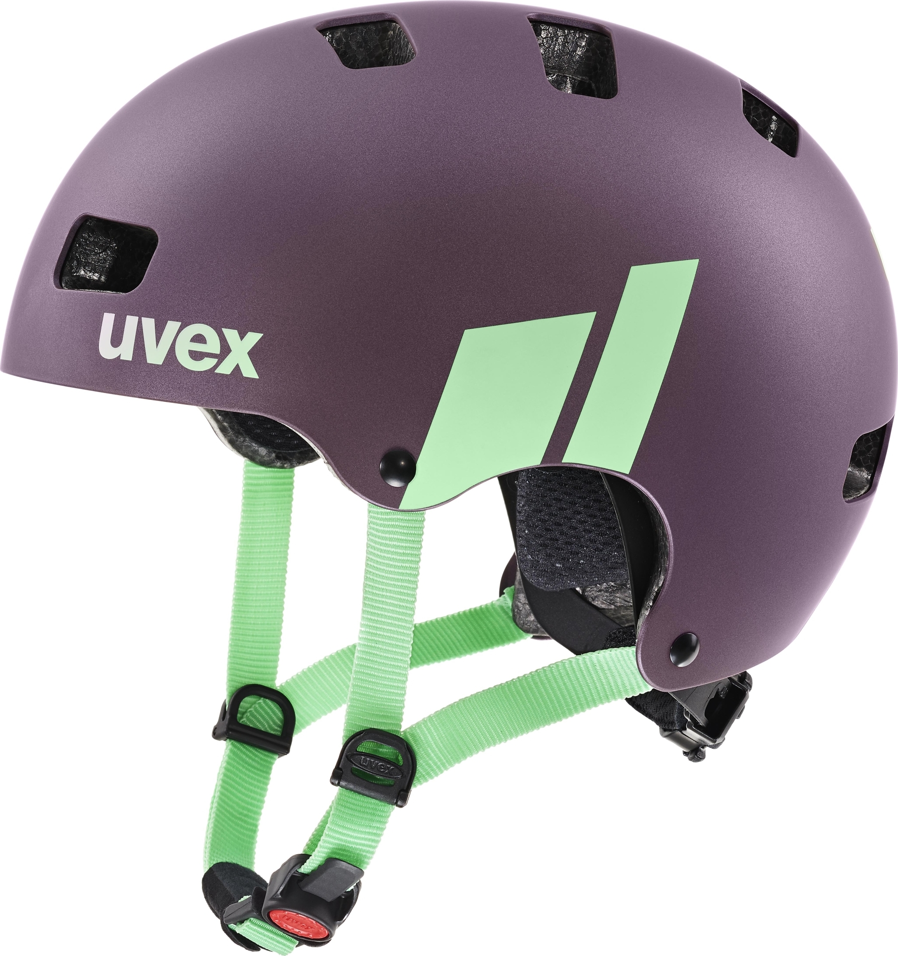 Dětská cyklistická helma UVEX Kid 3 CC fialová Velikost: 55-58