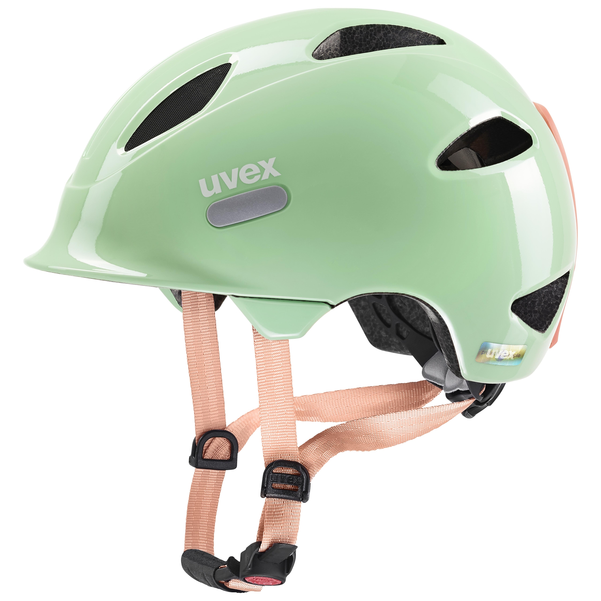 Dětská cyklistická helma UVEX Oyo zelená Velikost: 46-50