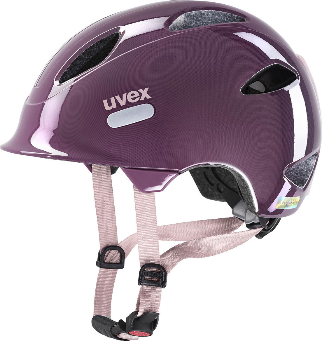Dětská cyklistická helma UVEX Oyo fialová Velikost: 46-50