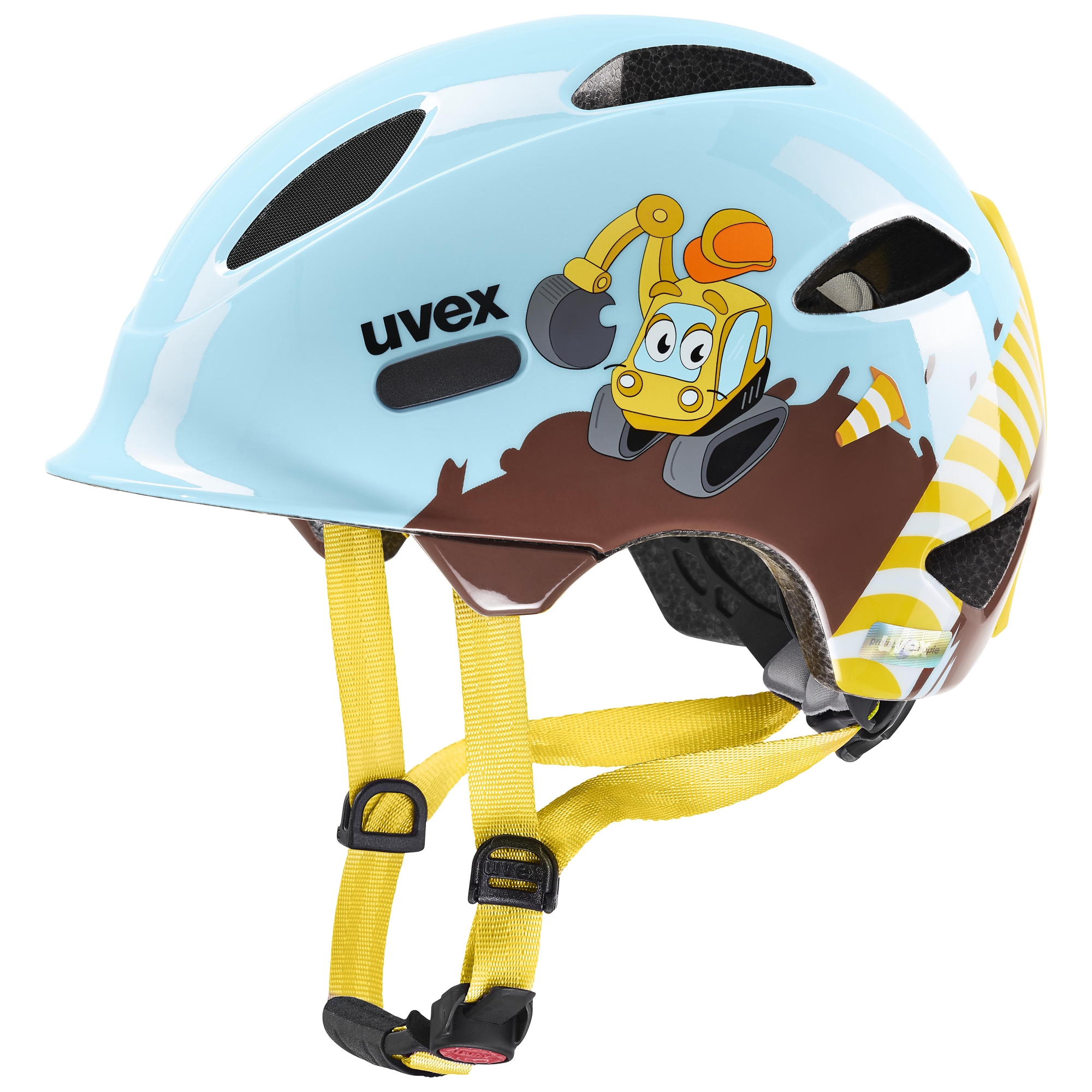 Dětská cyklistická helma UVEX Oyo Style Digger modrá Velikost: 46-50