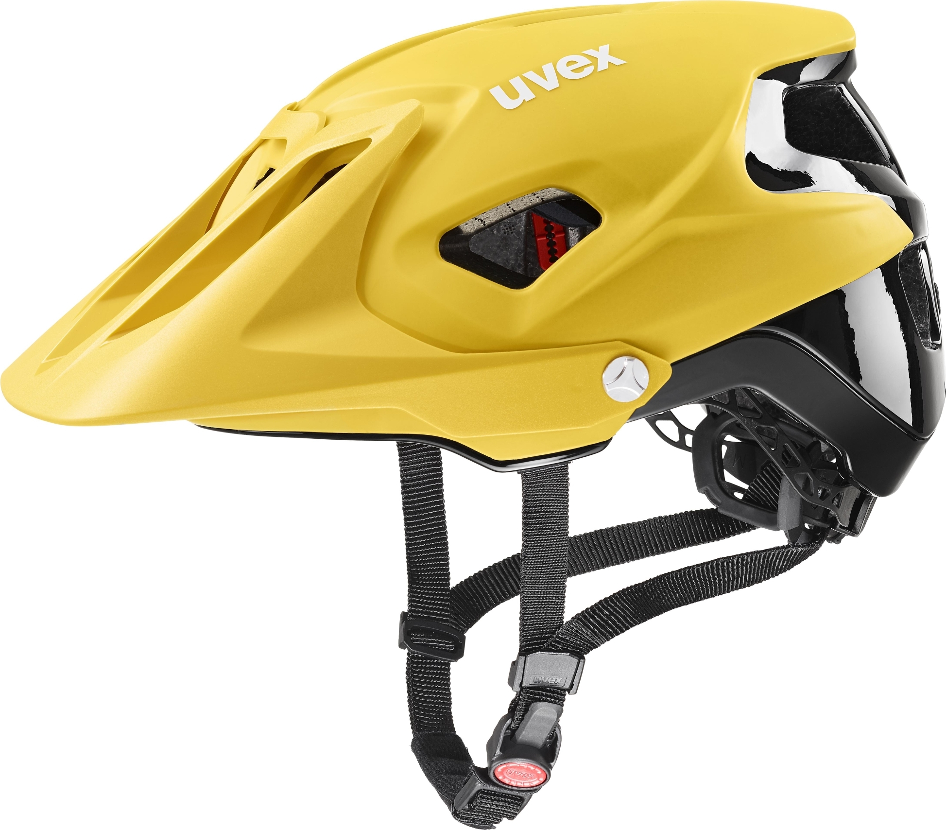 MTB helma UVEX Quatro Integrale žlutá Velikost: 52-57