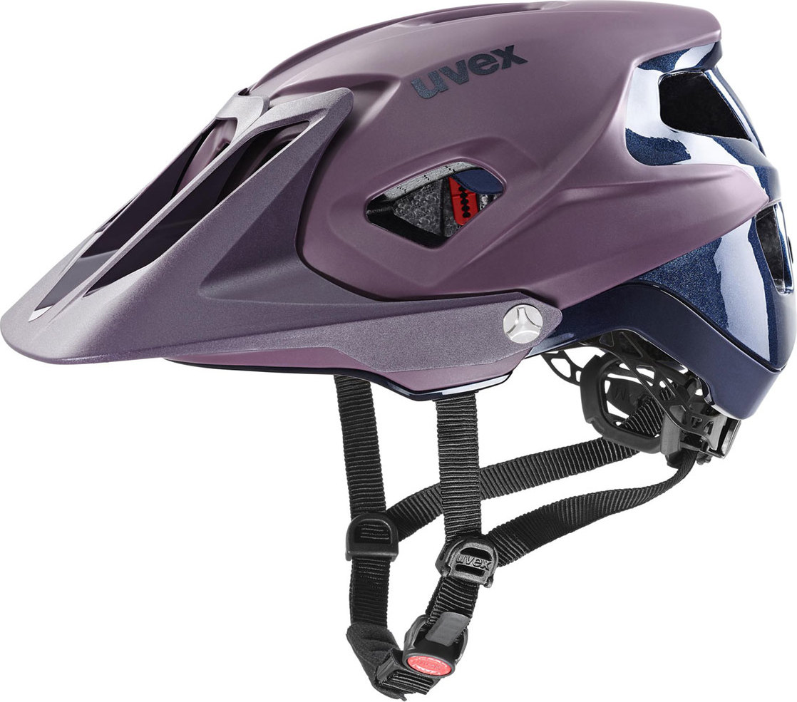 MTB helma UVEX Quatro Integrale fialová Velikost: 52-57