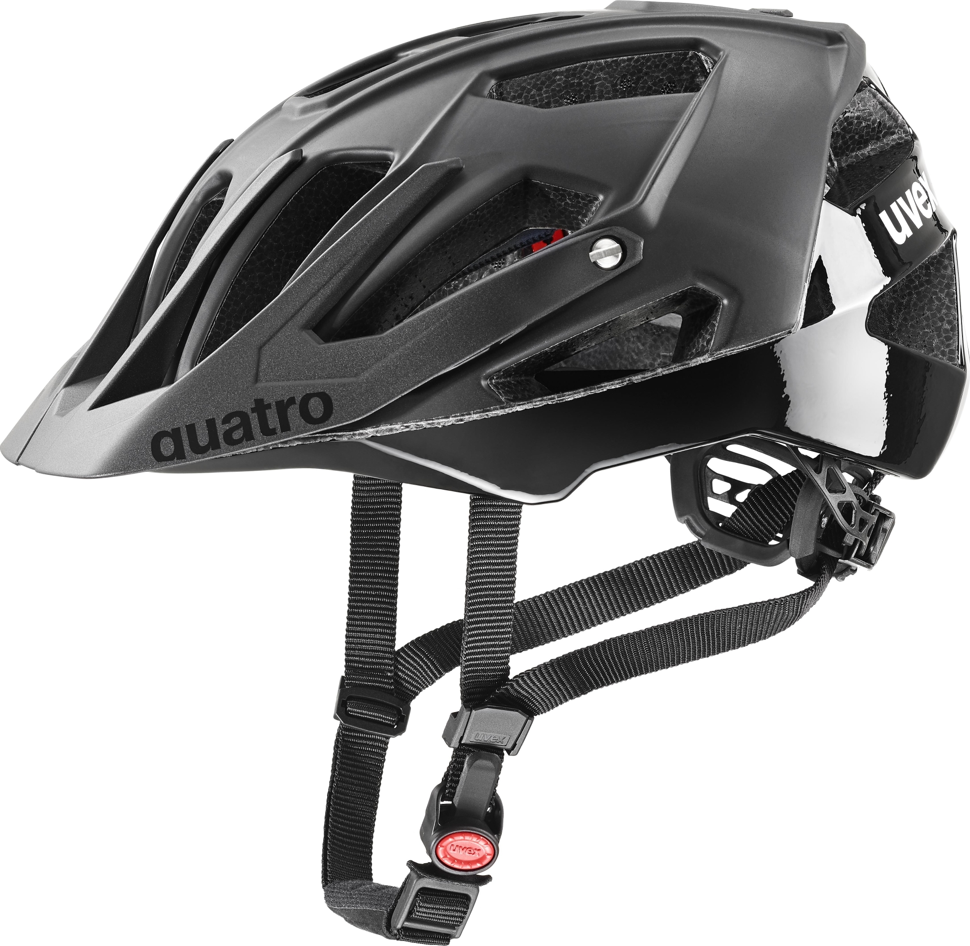 MTB helma UVEX Quatro CC černá Velikost: 52-57