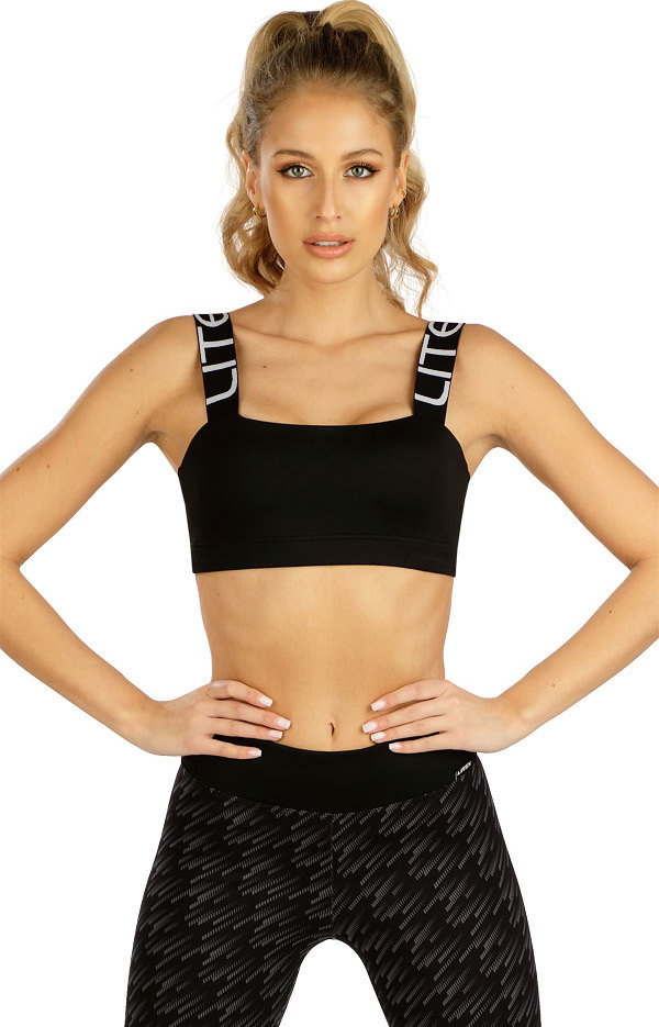 Dámský funkční top LITEX černý Barva: černá, Velikost: L