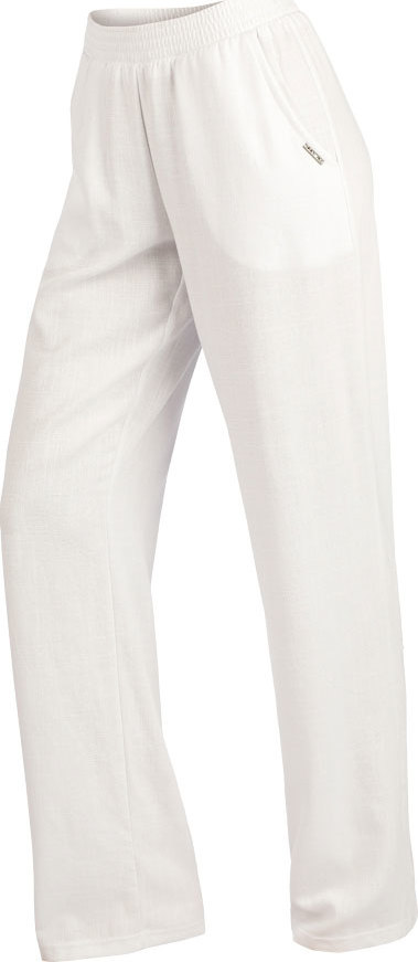 Dámské kalhoty LITEX dlouhé bílé Velikost: L, Barva: Bílá
