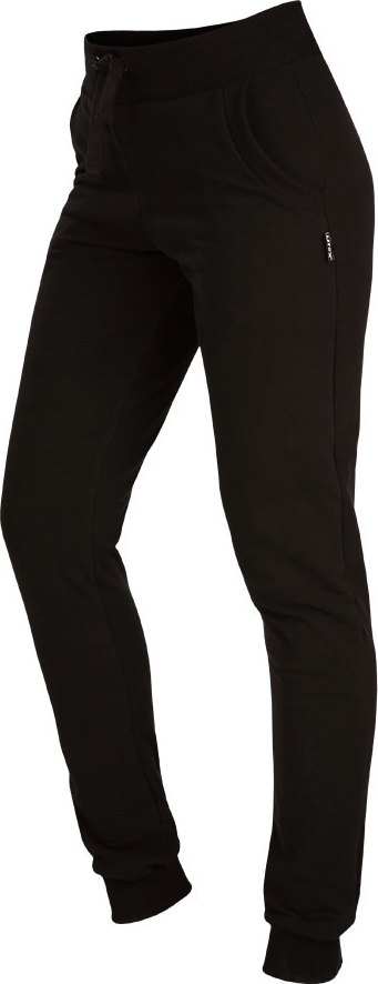 Dámské tepláky LITEX dlouhé do pasu černé Barva: černá, Velikost: M