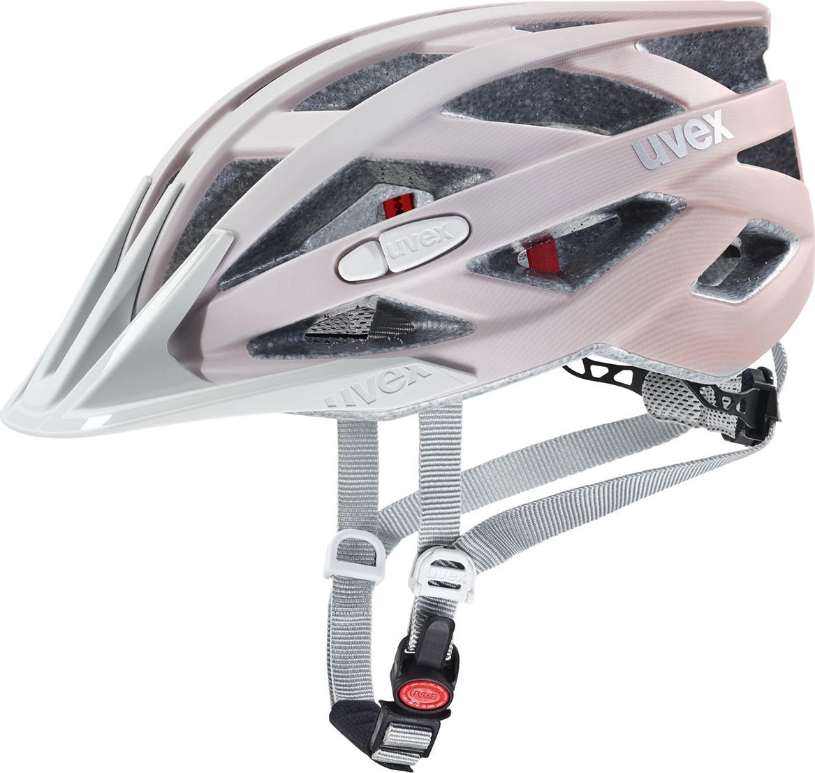 Cyklistická helma UVEX I-VO CC béžová Velikost: 52-57