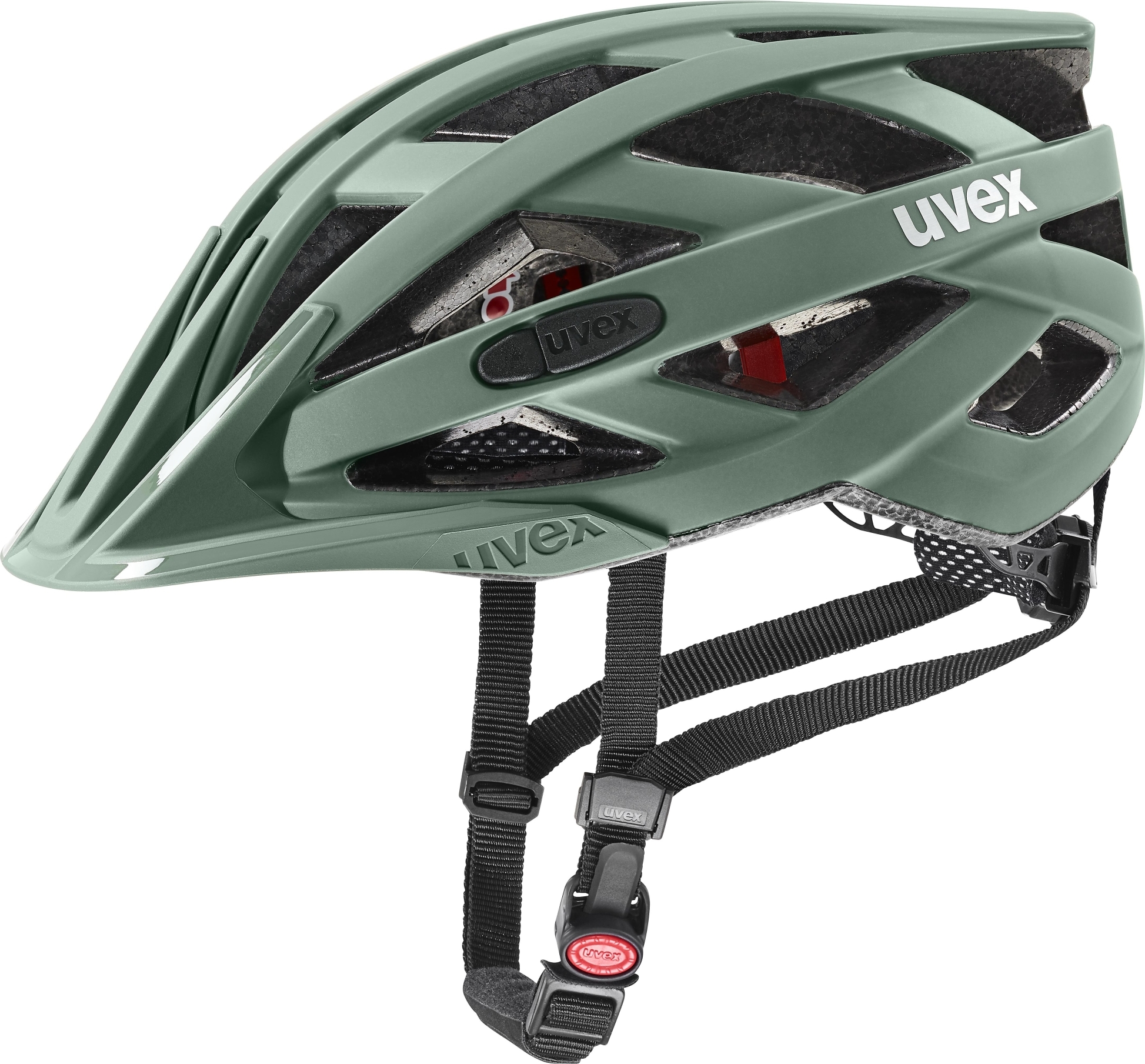 Cyklistická helma UVEX I-VO CC zelená Velikost: 52-57