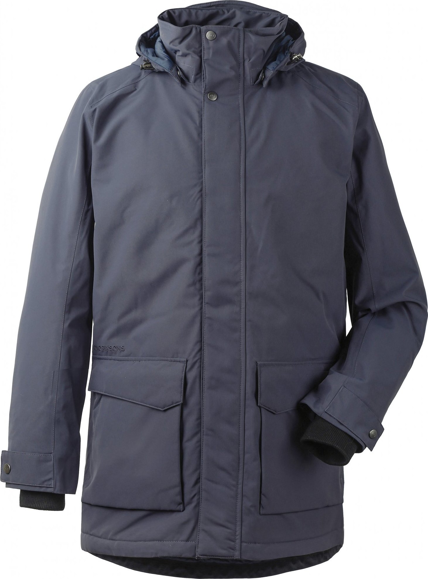 Pánský zimní kabát DIDRIKSONS Rolf modrý Velikost: XL