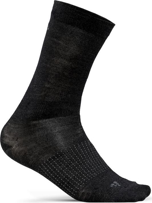 Ponožky merino CRAFT 2-pack Wool Liner černé Velikost: 43-45