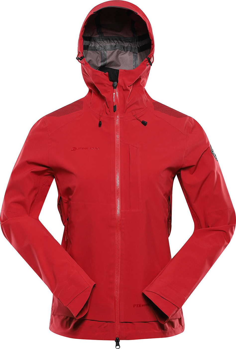 Dámská outdoorová bunda ALPINE PRO Gora červená Velikost: M