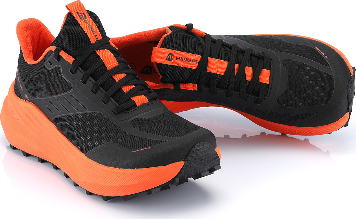Unisex běžecká obuv ALPINE PRO Gese černá Velikost: 45
