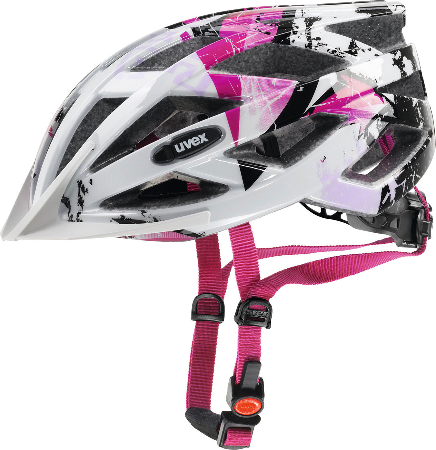 Cyklistická helma UVEX Air Wing růžová Velikost: 52-57
