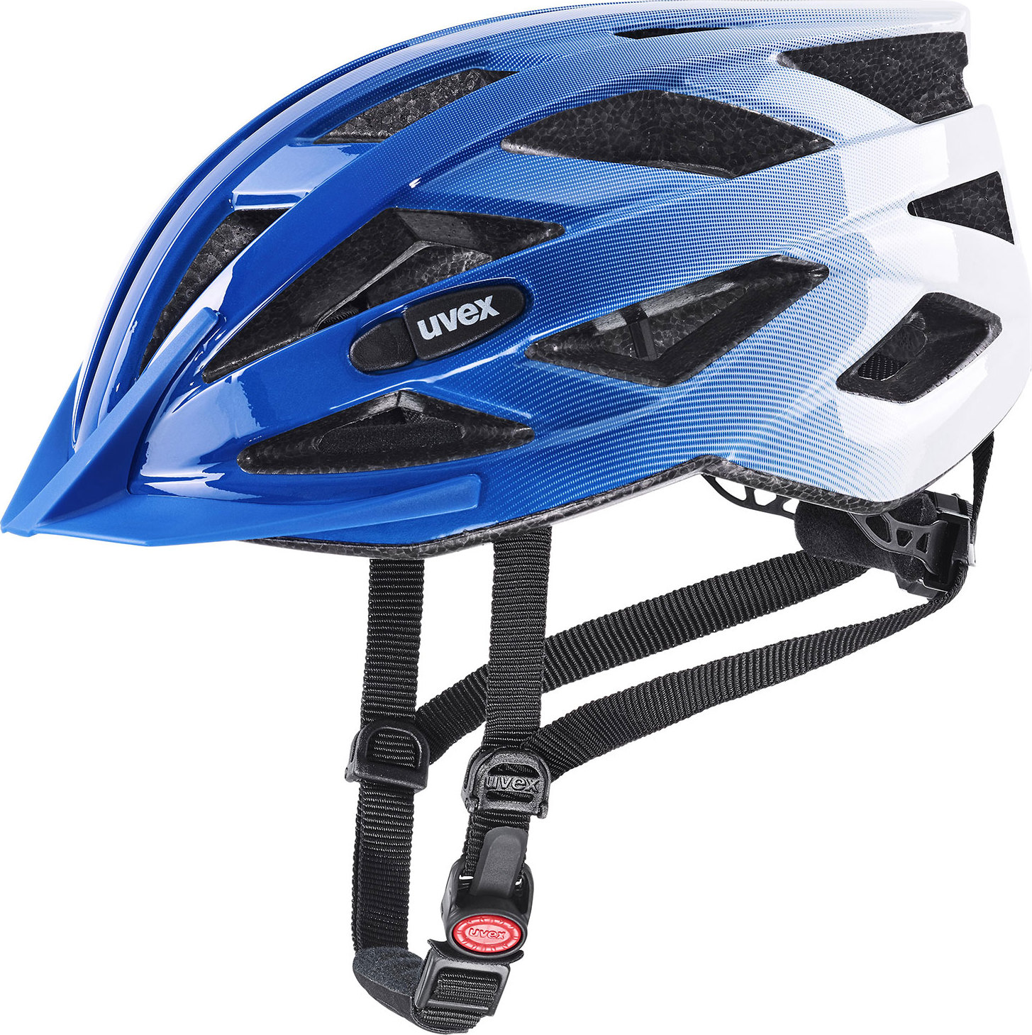 Cyklistická helma UVEX Air Wing modrá Velikost: 52-57