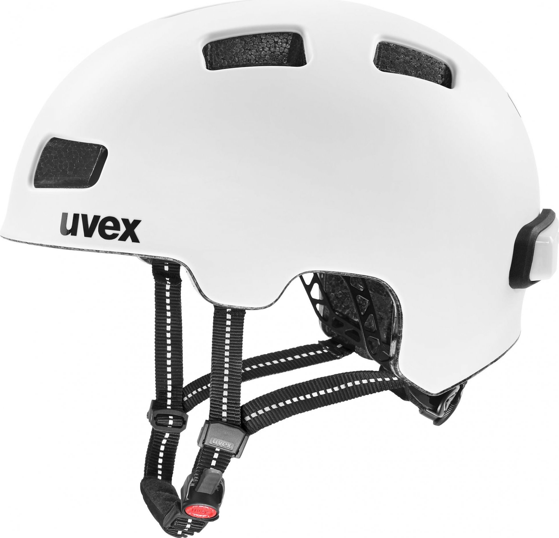 Cyklistická helma UVEX City 4 Reflexx bílá Velikost: 55-58