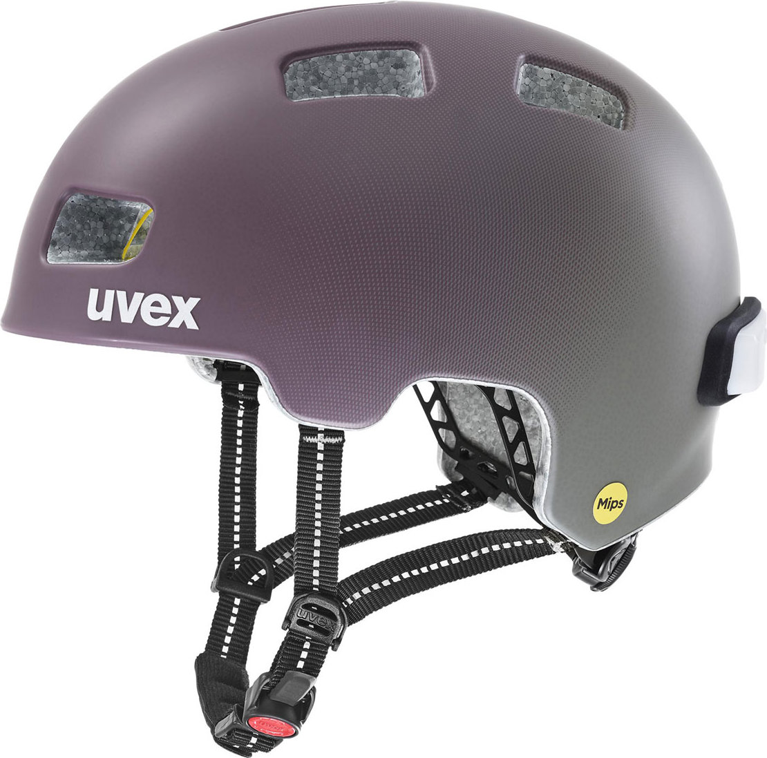 Cyklistická helma UVEX City 4 Mips fialová Velikost: 55-58
