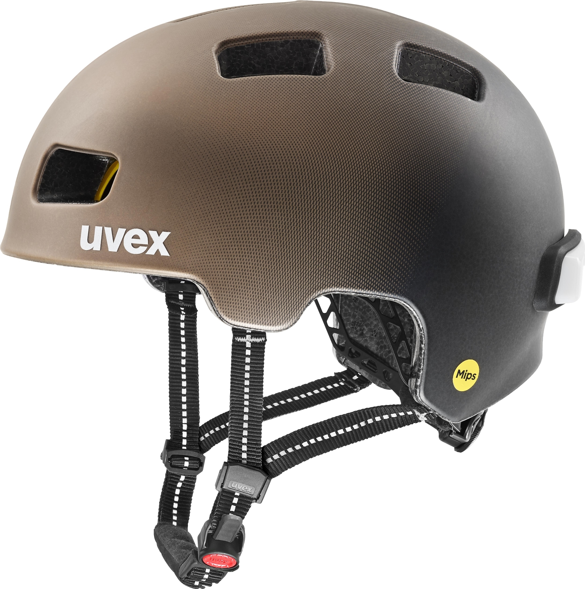 Cyklistická helma UVEX City 4 Mips hnědá Velikost: 55-58