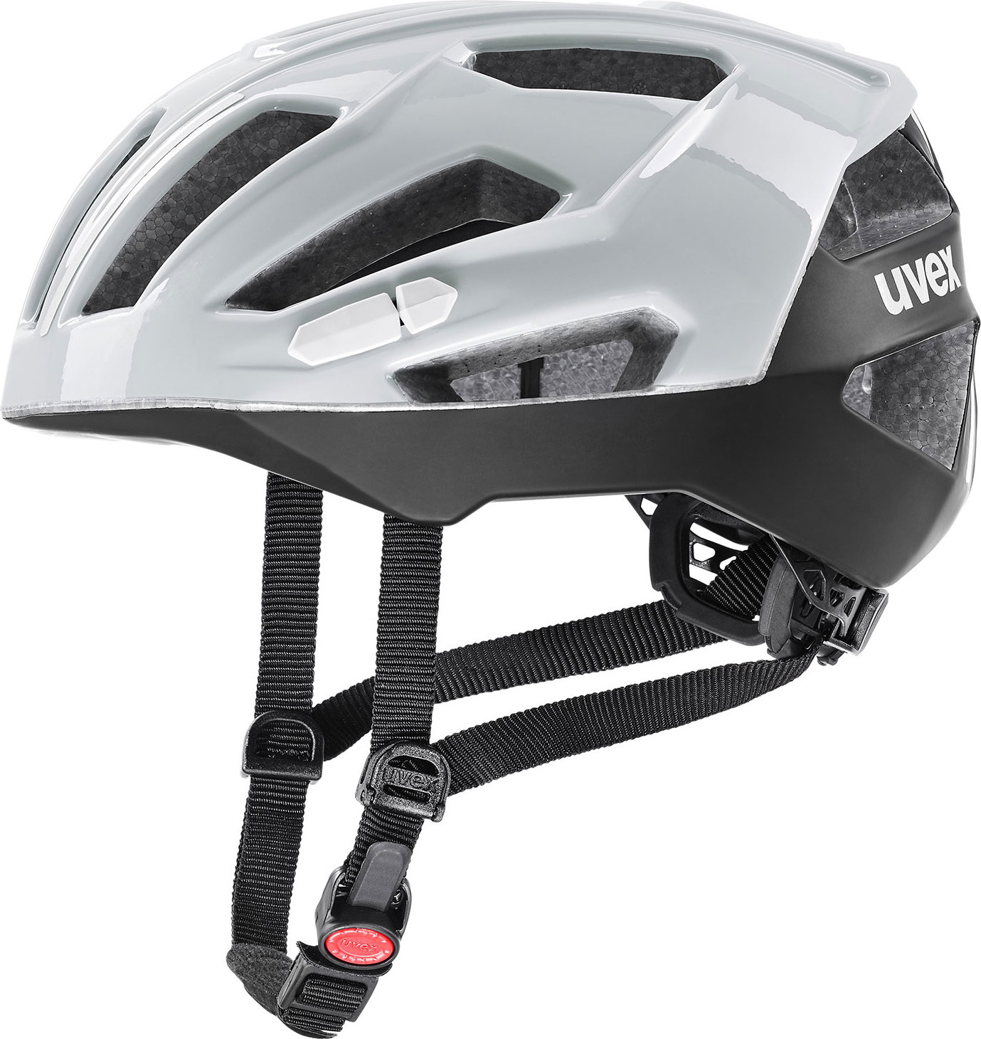 Cyklistická helma UVEX Gravel Y šedá Velikost: 52-57