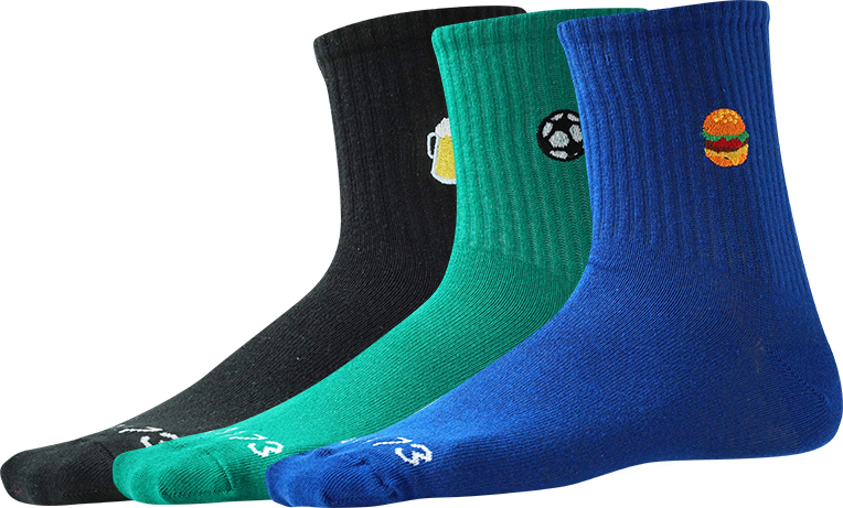Set bavlněných ponožek SAM 73 Grijalus mix Velikost: 39-42