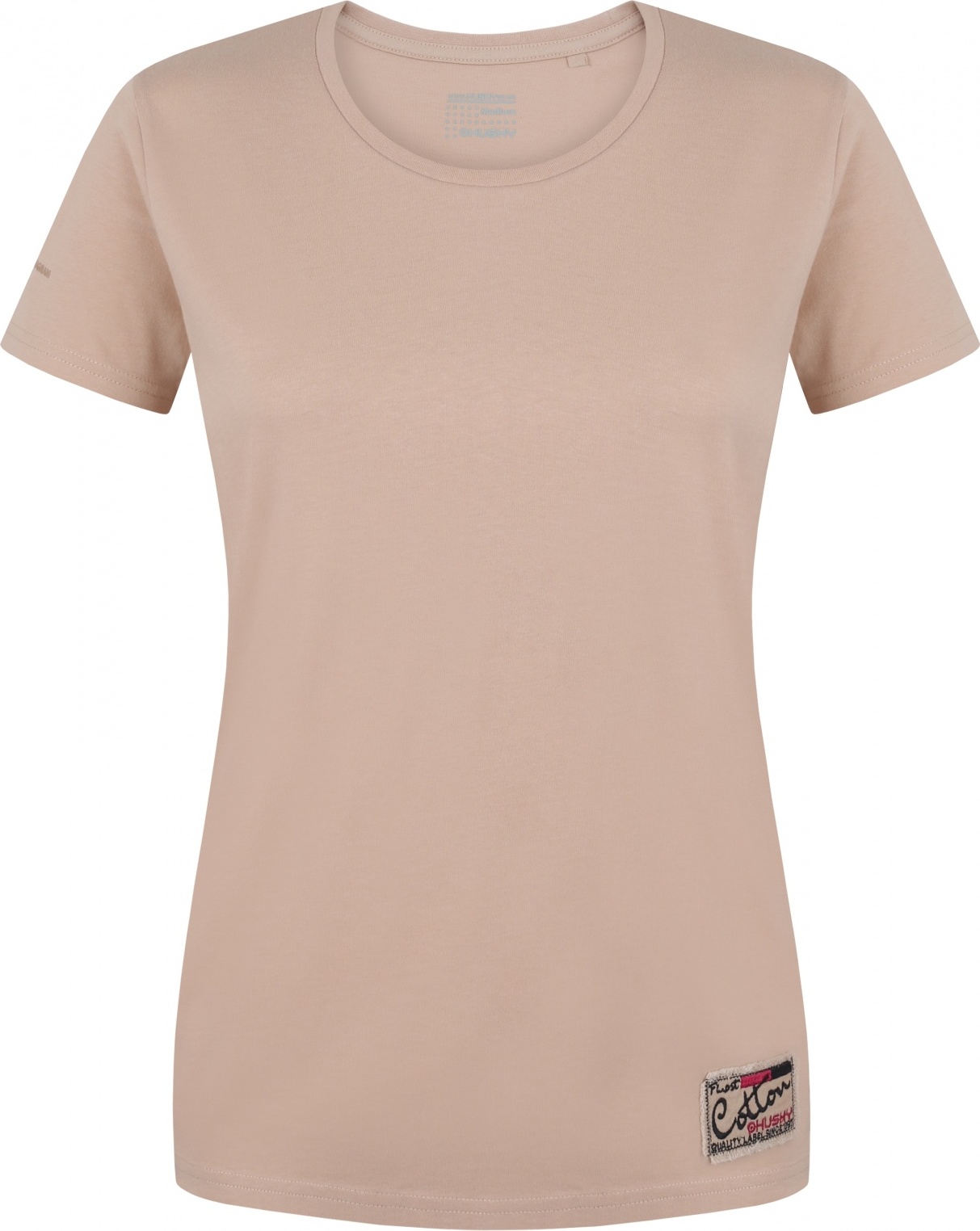 Dámské bavlněné triko HUSKY Tee Base béžové Velikost: M