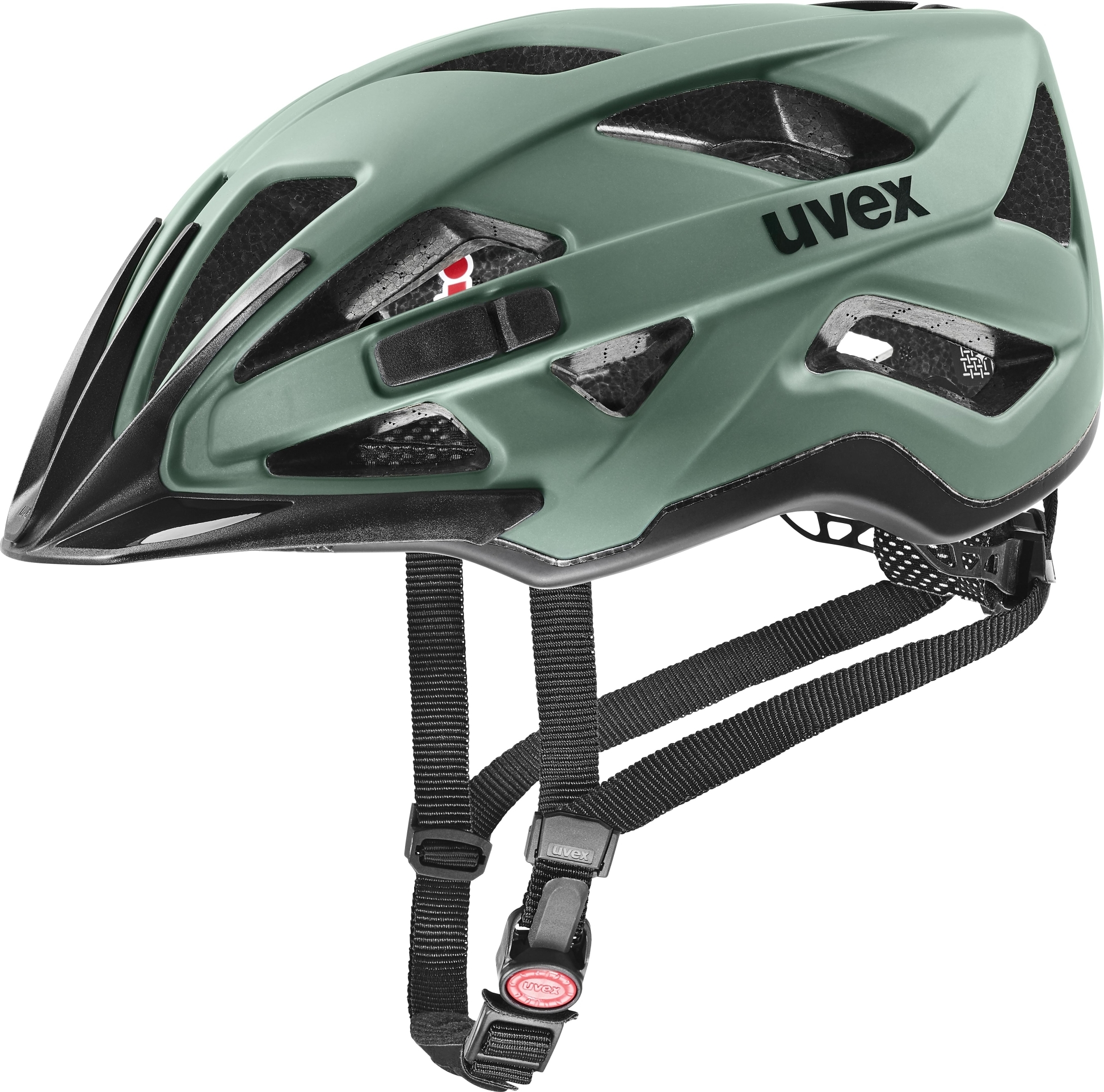 Cyklistická helma UVEX Active CC zelená Velikost: 52-57
