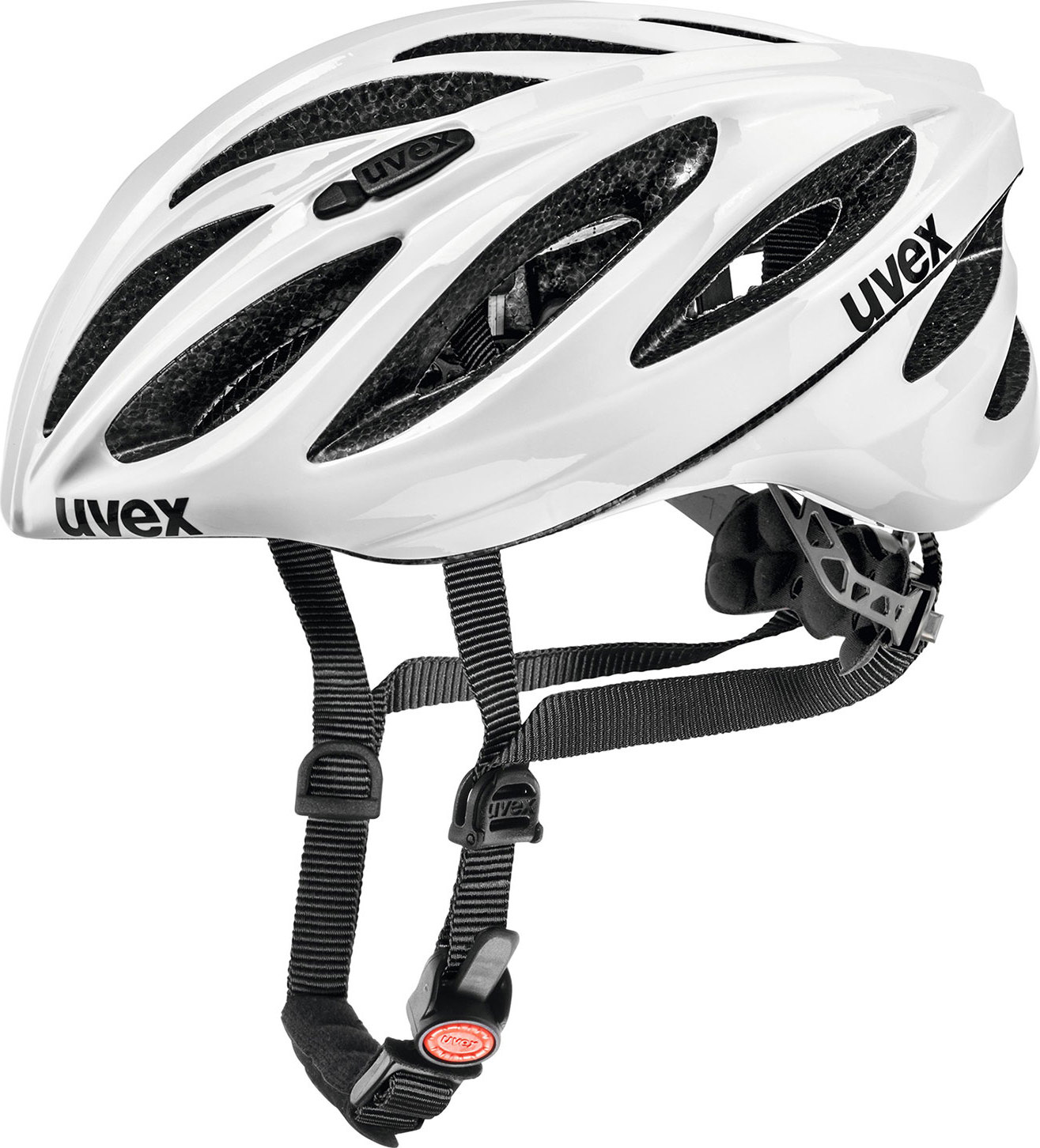 Cyklistická helma UVEX Boss Race bílá Velikost: 52-56