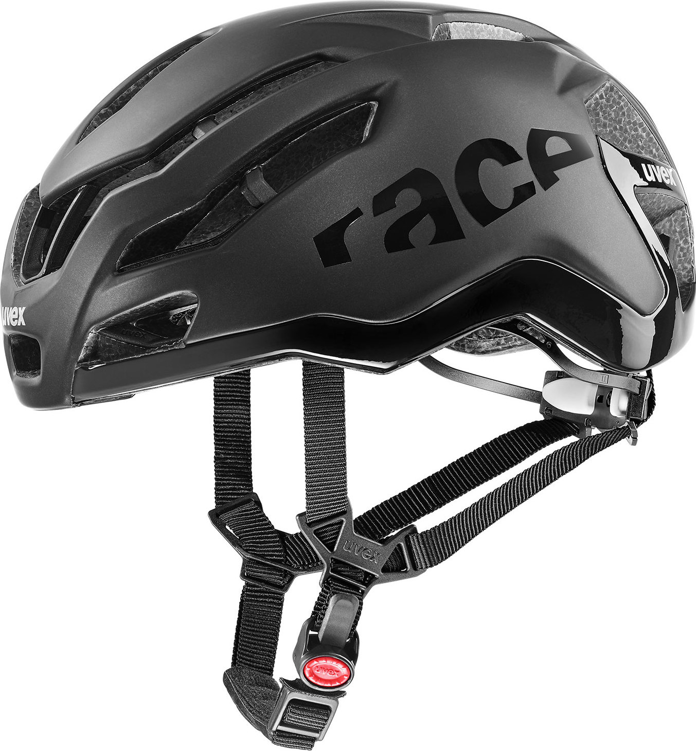 Cyklistická helma UVEX Race 9 černá Velikost: 53-57