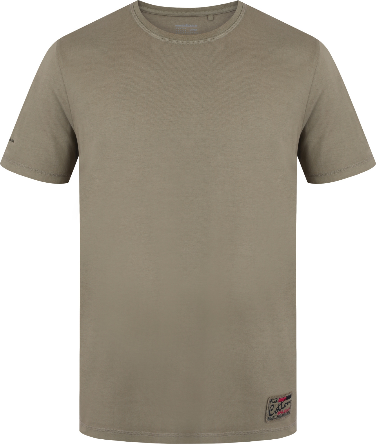 Pánské bavlněné triko HUSKY Tee Base khaki Velikost: M