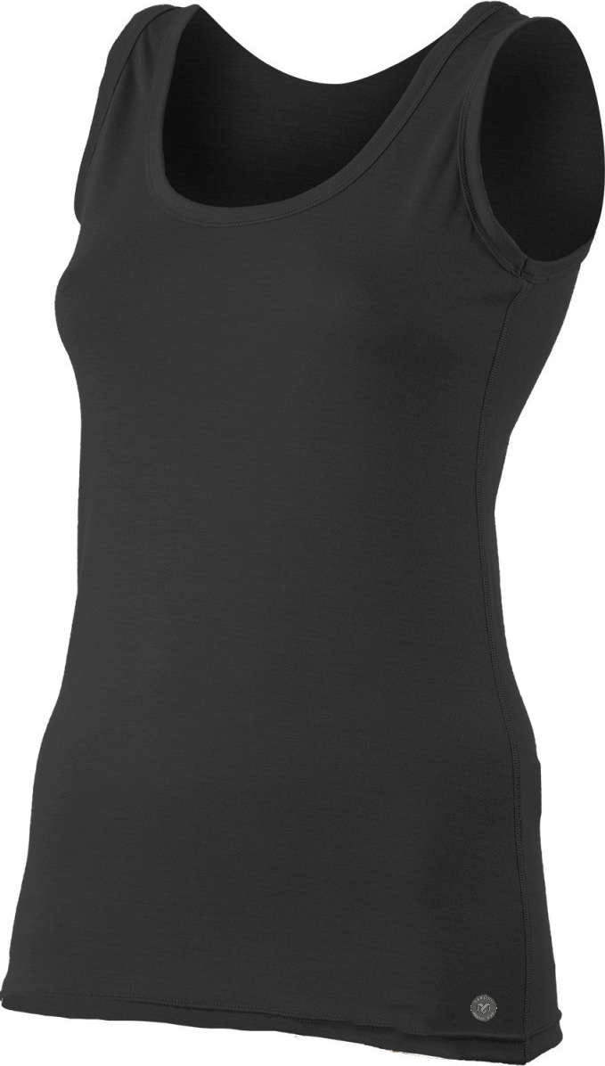 Dámské merino tílko LASTING Bara černé Velikost: XS