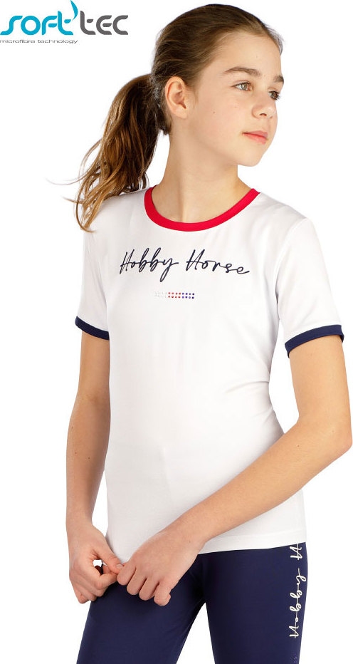 Dětské tričko LITEX s krátkým rukávem bílé Velikost: 164, Barva: Bílá