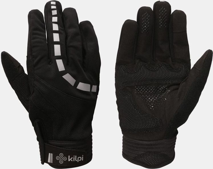 Unisex cyklistické rukavice KILPI Redbud černé Velikost: XL