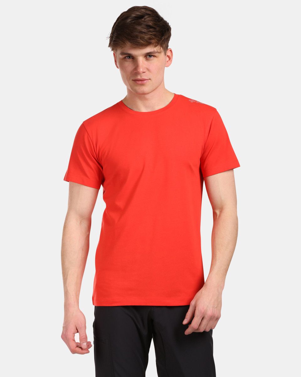 Pánské bavlněné triko KILPI Promo červené Velikost: M