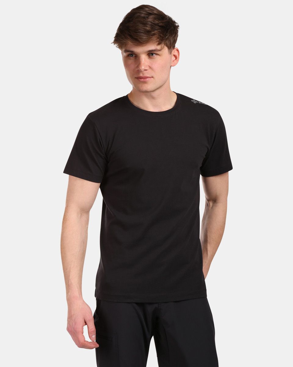 Pánské bavlněné triko KILPI Promo černé Velikost: XL