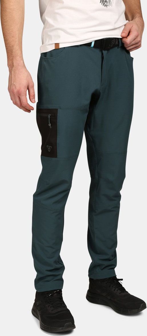 Pánské outdoorové kalhoty KILPI Ligne zelené Velikost: L Short