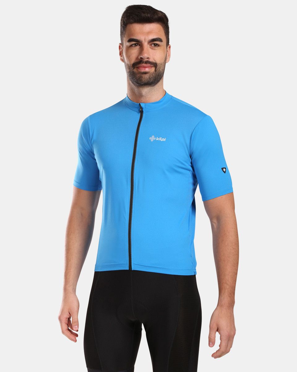 Pánský cyklistický dres KILPI Cavalet modrý Velikost: M