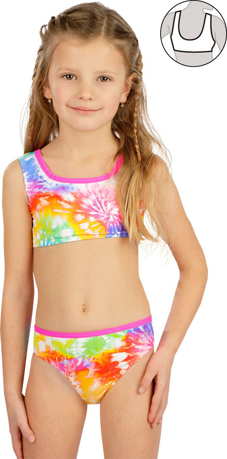 Dívčí plavky top LITEX barevný Velikost: 104