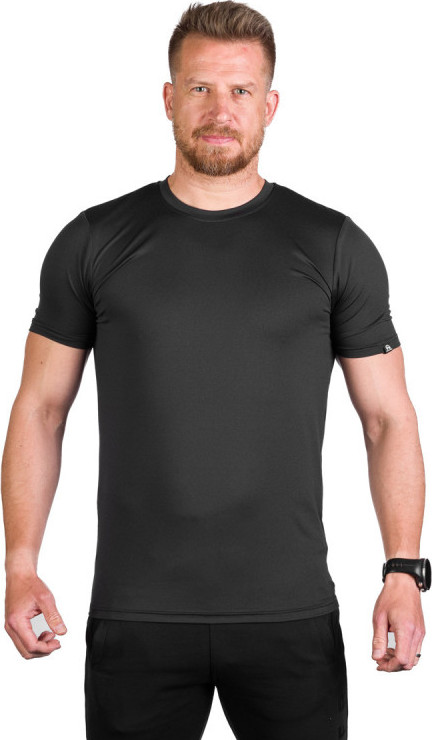 Pánské elastické triko NORTHFINDER Brenton černé Velikost: XL