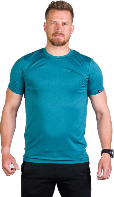Pánské elastické triko NORTHFINDER Brenton modré Velikost: XL
